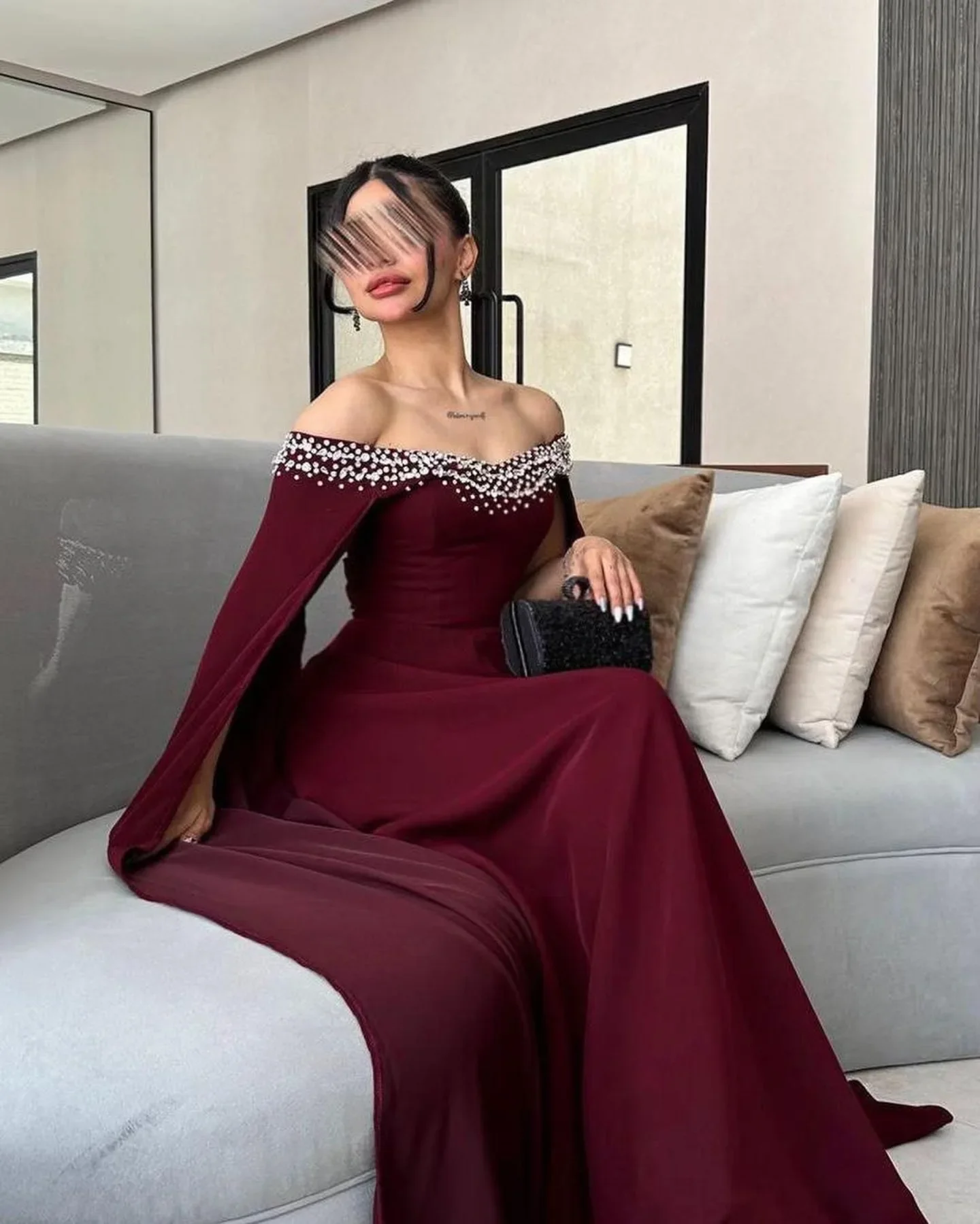 Customized Saudi Arabian Ball Dresses Purple Sequin Floor Length Evening Gowns Banquet Birthday Party Multi-occasion Dresses
Customized Saudi Arabian Ball Dresses Purple Sequin Floor Length Evening Gowns Banquet Birthday Party Multi-occasion Dresses