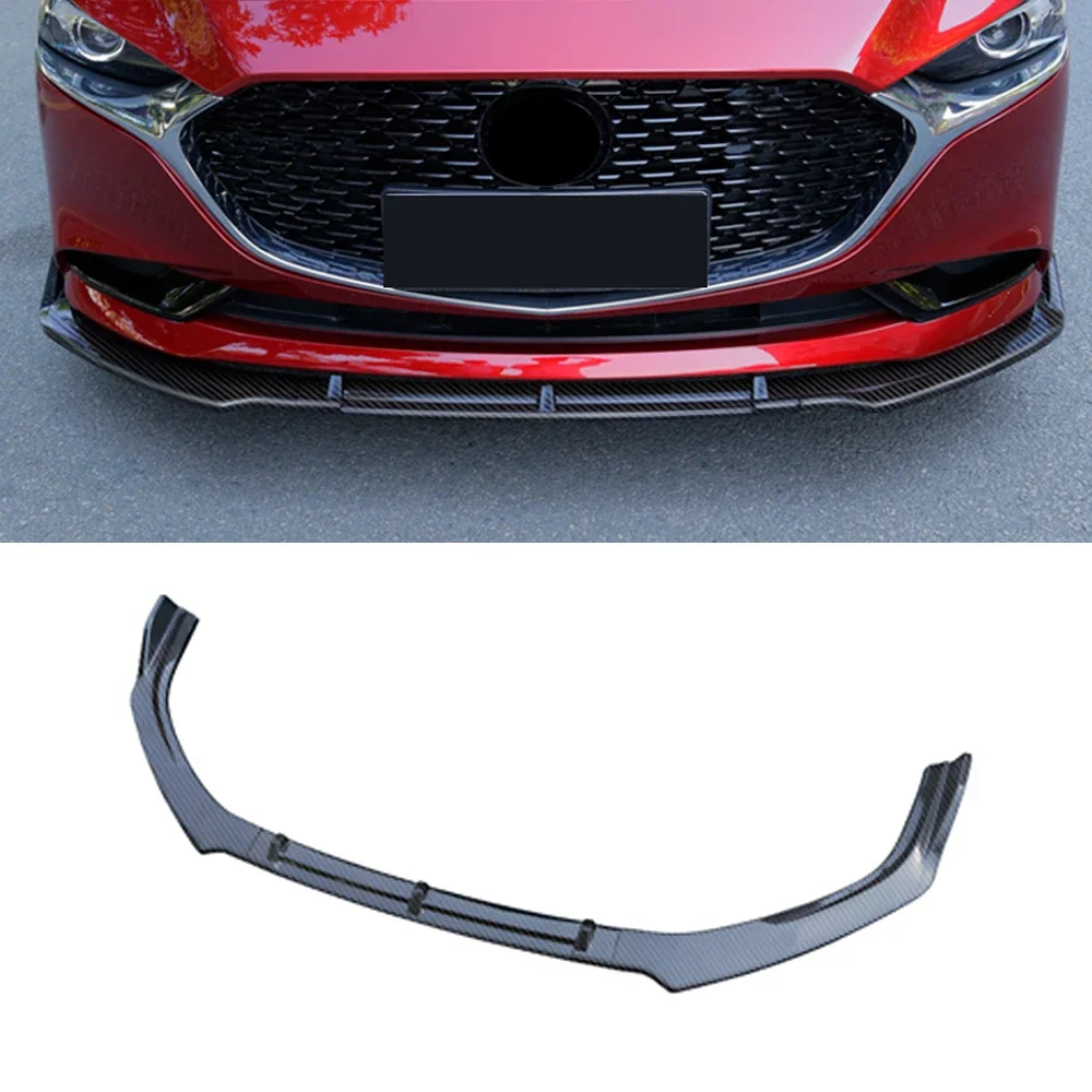 For Mazda 3 Axela Sedan 2020-2023 3PCS Car Front Bumper Lip Splitter Plate Cover Spoiler Diffuser Deflector Body Kit Canard
For Mazda 3 Axela Sedan 2020-2023 3PCS Car Front Bumper Lip Splitter Plate Cover Spoiler Diffuser Deflector Body Kit Canard