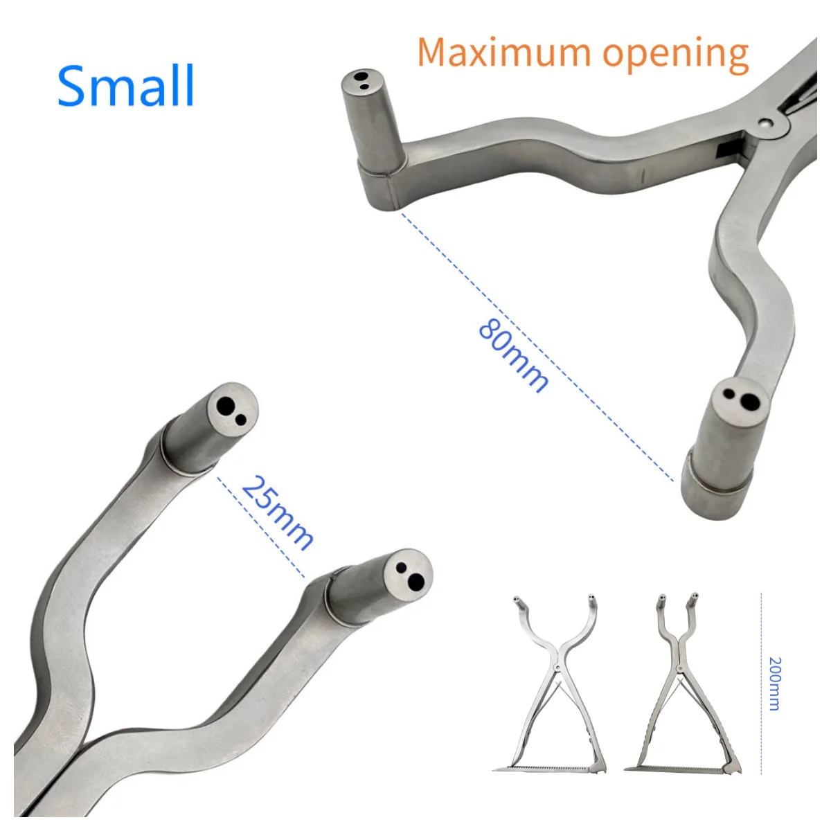 QSWTITAN Kirschner Forceps Distractor Kirschner Pin Opener Distraction Forceps Orthopedic Rongeur Veterinary Instrument
QSWTITAN Kirschner Forceps Distractor Kirschner Pin Opener Distraction Forceps Orthopedic Rongeur Veterinary Instrument