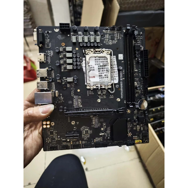 Used mATX Motherboard for MAXSUN CHALLENGER B760M LGA1700 B760 DDR4 M.2 Support 12/13/14 Gen Intel Tested Good
Used mATX Motherboard for MAXSUN CHALLENGER B760M LGA1700 B760 DDR4 M.2 Support 12/13/14 Gen Intel Tested Good