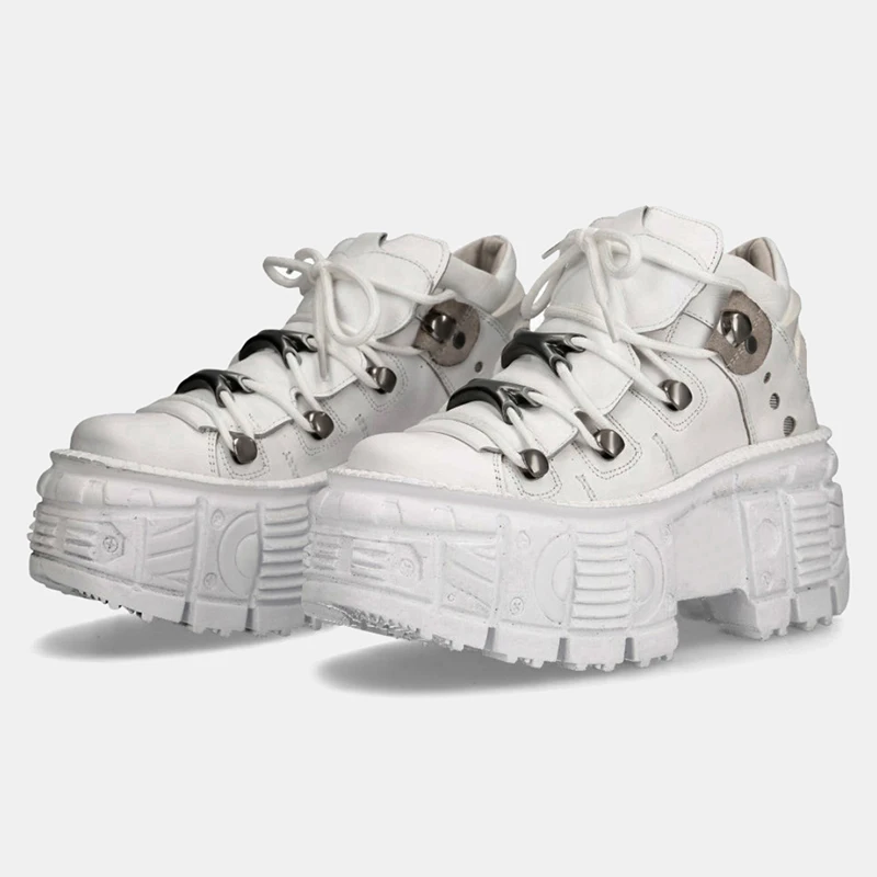 2024 Women's Vintage Street Shot Tank Bottom Leather Dark Punk Muffin Bottom Leather Heavy Metal High-Top Platform Shoes
2024 Women's Vintage Street Shot Tank Bottom Leather Dark Punk Muffin Bottom Leather Heavy Metal High-Top Platform Shoes