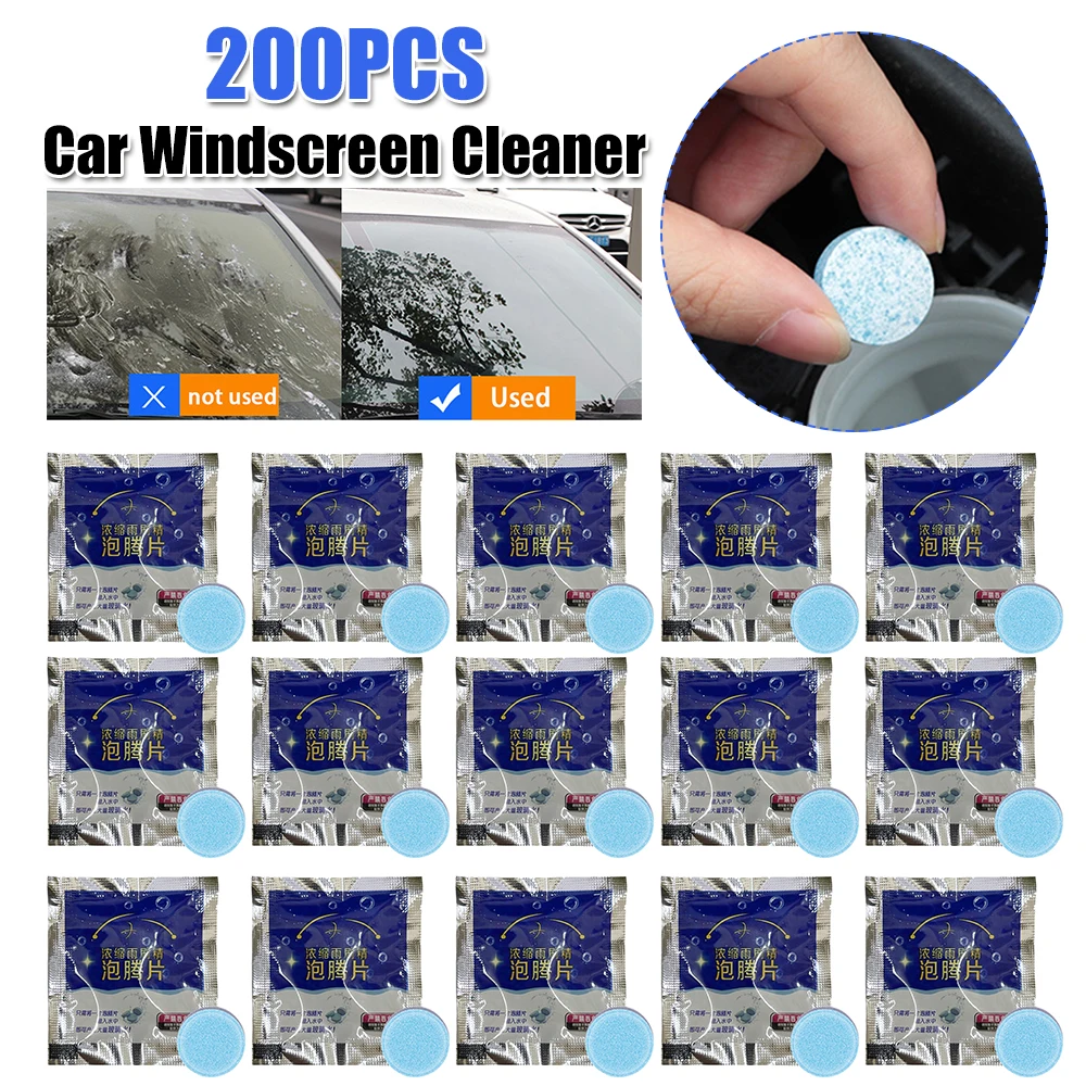 200 шт. концентрированный твердый автомобильный очиститель стеклоочистителя 1 планшет/4 л шипучие средства для чистки лобового стекла автомобиля концентрированные таблетки
200 шт. концентрированный твердый автомобильный очиститель стеклоочистителя 1 планшет/4 л шипучие средства для чистки лобового стекла автомобиля концентрированные таблетки