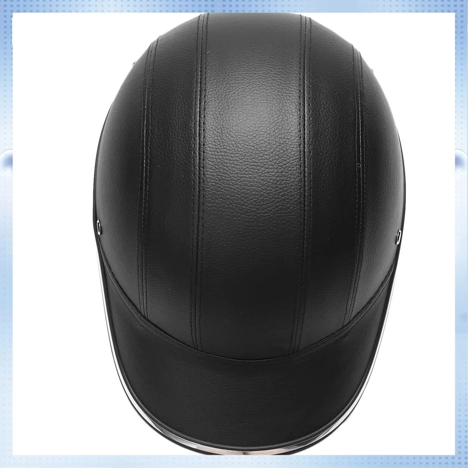 B07A-Motorcycle Leather Helmets Bike Scooter Half Open Face Protective Helmet Hard Hat-Safety Unisex Racer Helmet Baseball Cap-S
B07A-Motorcycle Leather Helmets Bike Scooter Half Open Face Protective Helmet Hard Hat-Safety Unisex Racer Helmet Baseball Cap-S