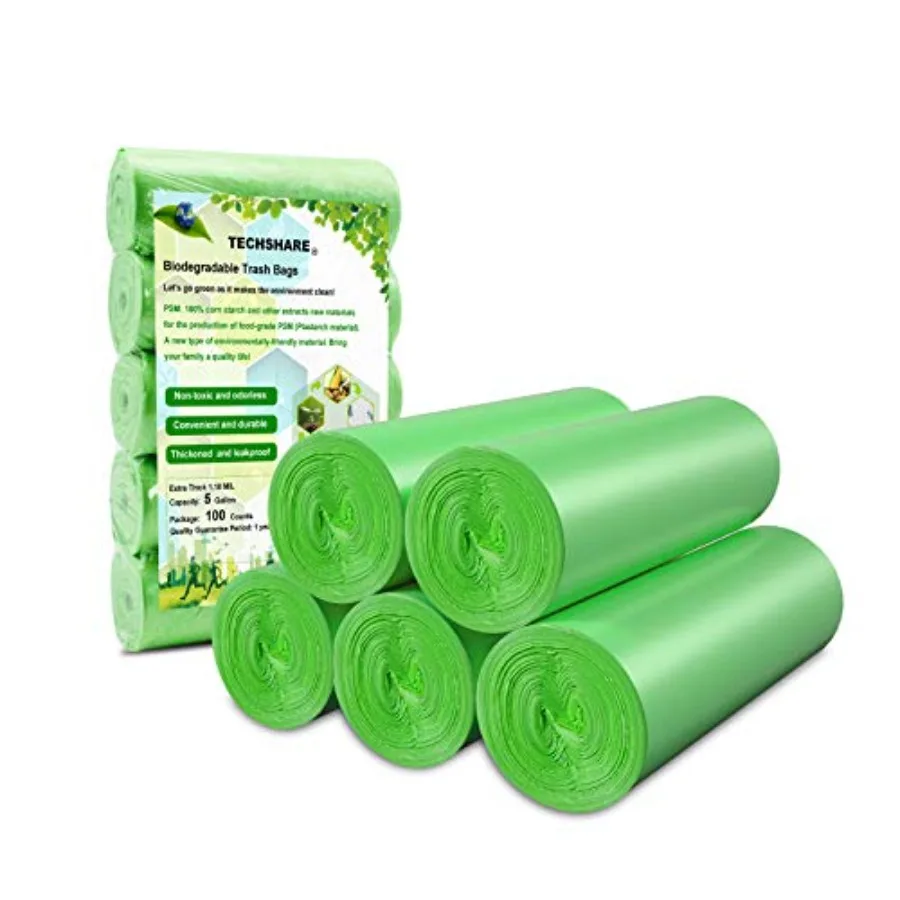 Biodegradable Trash Bags 4-6 Gallon, 100 Counts, Extra Thick Small Trash Bag Recycling Garbage Bags For Kitchen Bathroom Yard O
Biodegradable Trash Bags 4-6 Gallon, 100 Counts, Extra Thick Small Trash Bag Recycling Garbage Bags For Kitchen Bathroom Yard O