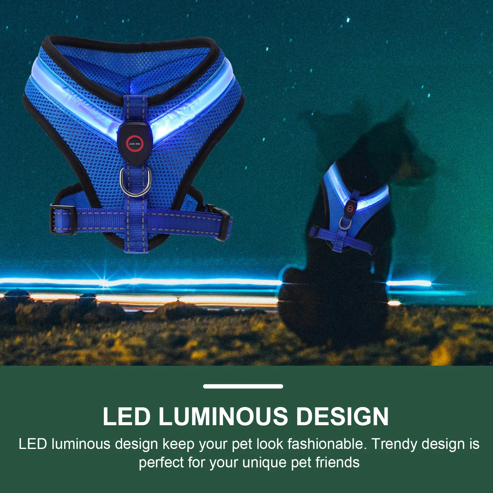 Luminous Dog Vests Glow Vest for Night Walking USB Charging Puppy Harness Nylon Pet Supplies Dog Collar leash
Luminous Dog Vests Glow Vest for Night Walking USB Charging Puppy Harness Nylon Pet Supplies Dog Collar leash