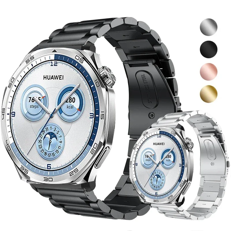 Watch Bracelet Strap for Huawei Watch GT 5 46mm Smartwatch Stainless Steel Band for Huawei GT5 46mm Metal Correa Wristband
Watch Bracelet Strap for Huawei Watch GT 5 46mm Smartwatch Stainless Steel Band for Huawei GT5 46mm Metal Correa Wristband