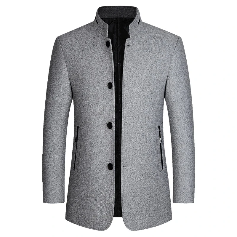 Gray Duffel Wool Trench Coat Men 2023 Winter Brand New Stand Collar Slim Fit Mens Woolen Peacoat Business Thicken Overcoat Male
Gray Duffel Wool Trench Coat Men 2023 Winter Brand New Stand Collar Slim Fit Mens Woolen Peacoat Business Thicken Overcoat Male