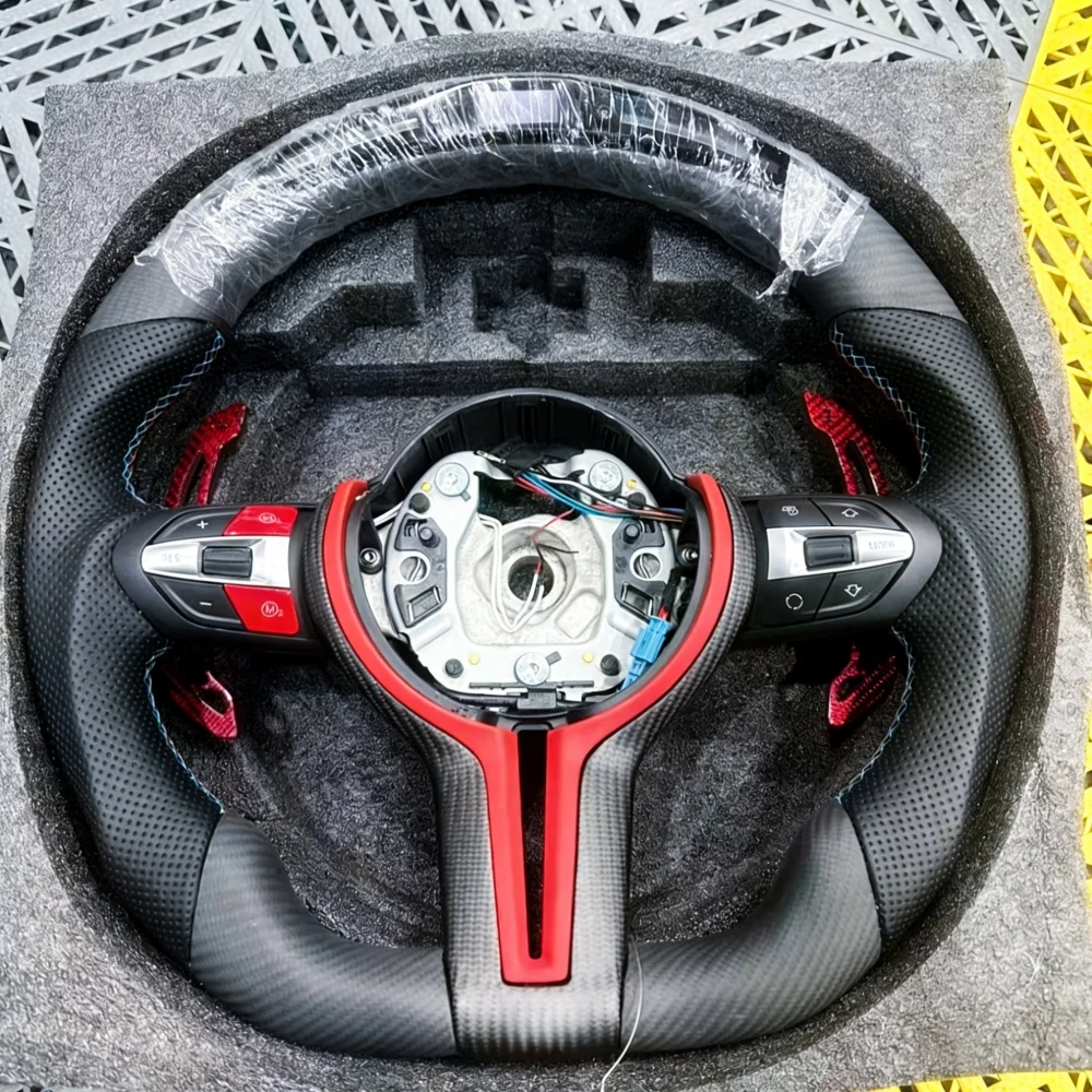 M Upgraded LED Steering Wheel F10 F12 F30 F32 F34 F45 F22 F39 F15 F16 F25 F26 M3 M5 M6 M Sport Carbon Fiber Leather For BMW F30
M Upgraded LED Steering Wheel F10 F12 F30 F32 F34 F45 F22 F39 F15 F16 F25 F26 M3 M5 M6 M Sport Carbon Fiber Leather For BMW F30