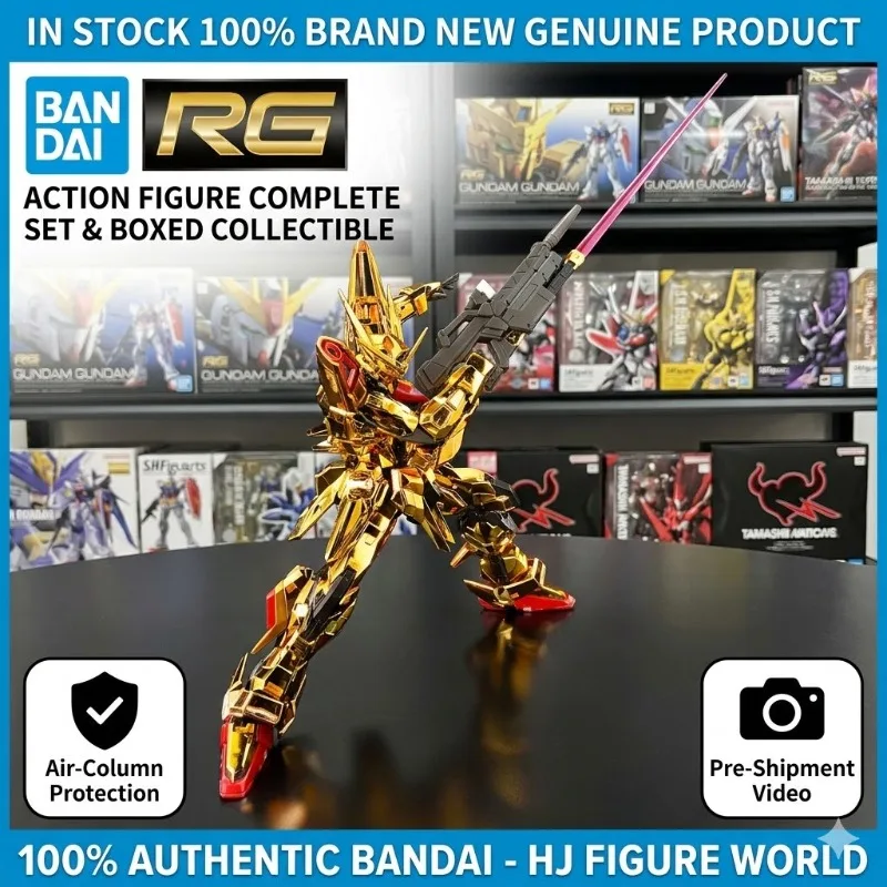 【In Stock】 Original Bandai RG 1/144 Oowashi Akatsuki Gundam SEED Gold Plated Version Gunpla Action Figure Model Kit
【In Stock】 Original Bandai RG 1/144 Oowashi Akatsuki Gundam SEED Gold Plated Version Gunpla Action Figure Model Kit