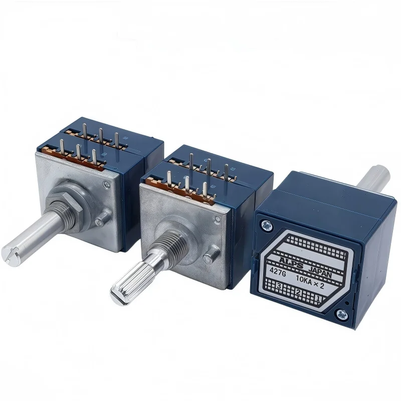 Original Potentiometer RK27 dual channel volume potentiometer A10K A20K A50K A100K A250K
Original Potentiometer RK27 dual channel volume potentiometer A10K A20K A50K A100K A250K
