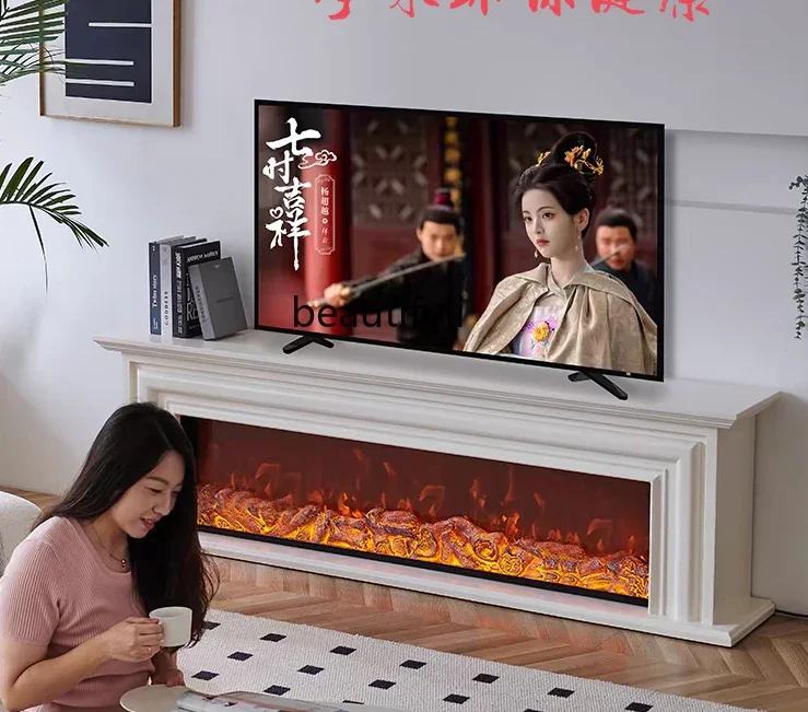 D071 1.2/1.8/2.4 M French Fireplace TV Cabinet Villa Living Room Simulation Flame Wood Heating Fireplace Decoration 
D071 1.2/1.8/2.4 M French Fireplace TV Cabinet Villa Living Room Simulation Flame Wood Heating Fireplace Decoration