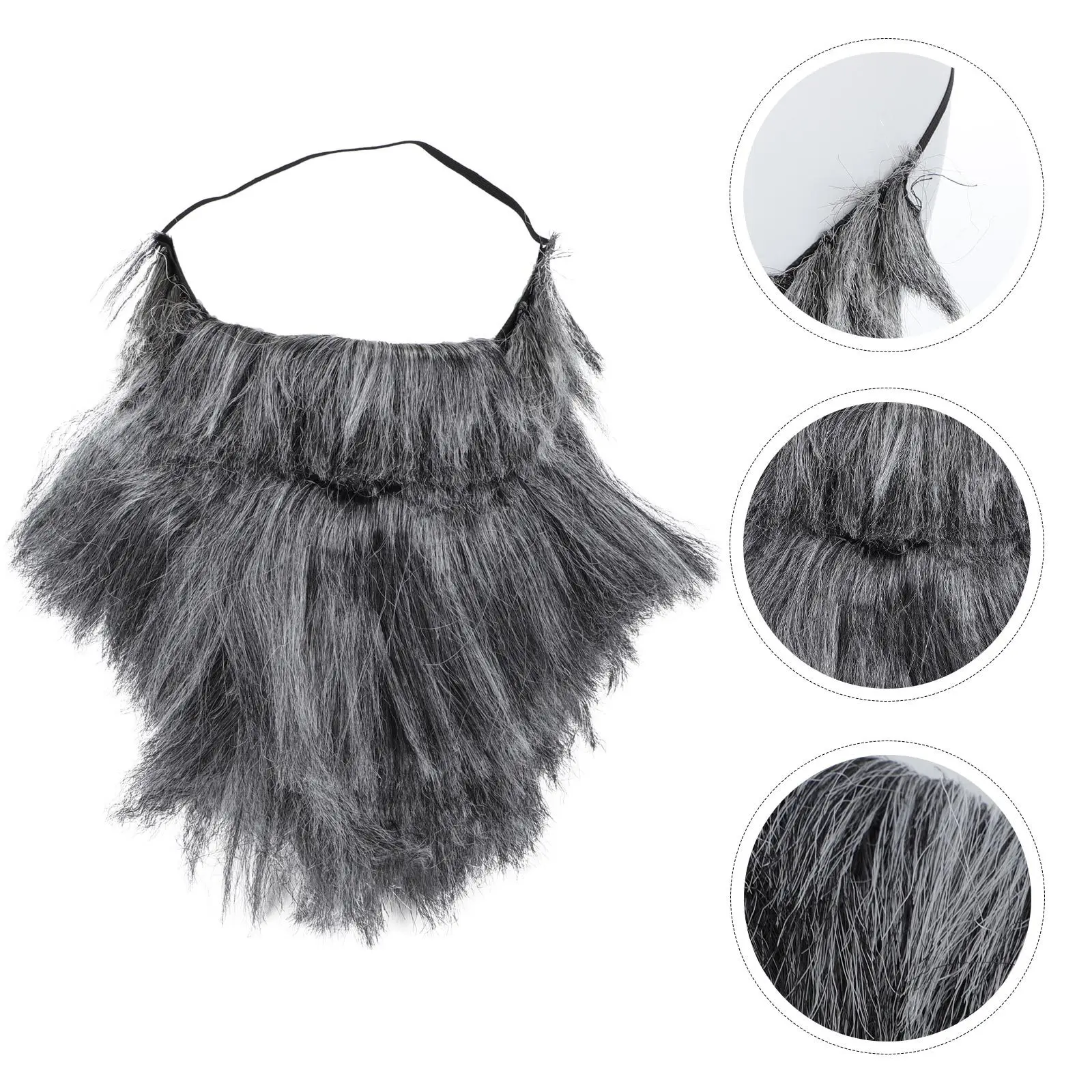 Сценический косплей, борода, серый реквизит для Хэллоуина, креативный декор для вечеринки, прочная, легкая, удобная, долговечная, искусственная борода
Сценический косплей, борода, серый реквизит для Хэллоуина, креативный декор для вечеринки, прочная, легкая, удобная, долговечная, искусственная борода