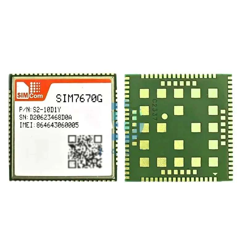 SIM7670G Модуль LTE CAT1 SIM7670G-LNGV без GPS SIM7670G-MNGV поддержка GPS B1/B3/B5/B7/B8/B20, совместимый с SIM800 Global
SIM7670G Модуль LTE CAT1 SIM7670G-LNGV без GPS SIM7670G-MNGV поддержка GPS B1/B3/B5/B7/B8/B20, совместимый с SIM800 Global