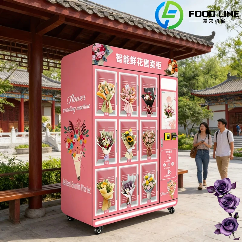 Customized Self Service Floral Vending Machine Automatic Smart Flower Dispenser Large Capacity Touch Screen Multiple Payment
Customized Self Service Floral Vending Machine Automatic Smart Flower Dispenser Large Capacity Touch Screen Multiple Payment