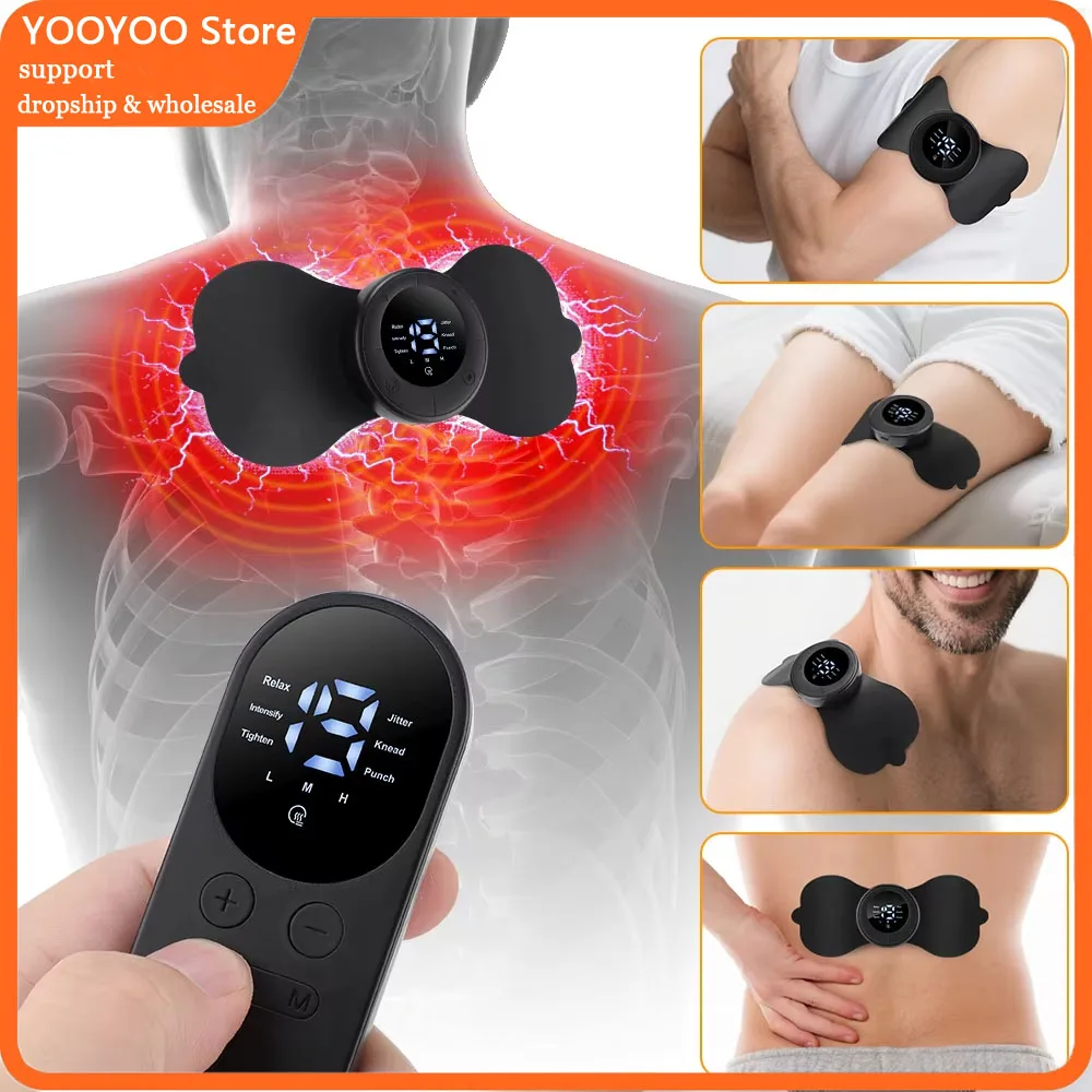 Electric Neck Massager Patch Heated 3-Level Hot Compress Massage Shoulder Cervical Spine Waist Relax with Remote Control
Electric Neck Massager Patch Heated 3-Level Hot Compress Massage Shoulder Cervical Spine Waist Relax with Remote Control