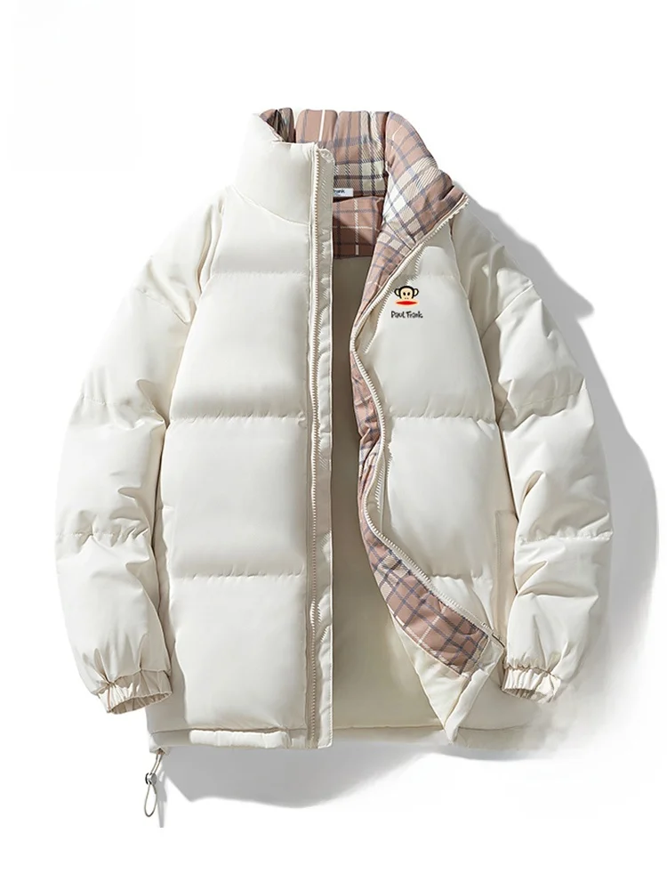 Зимняя утепленная куртка Paul Frank для мужчин: свободный крой, теплая, с воротником-стойкой, повседневная, молодежная, из полиэстера, на молнии
Зимняя утепленная куртка Paul Frank для мужчин: свободный крой, теплая, с воротником-стойкой, повседневная, молодежная, из полиэстера, на молнии