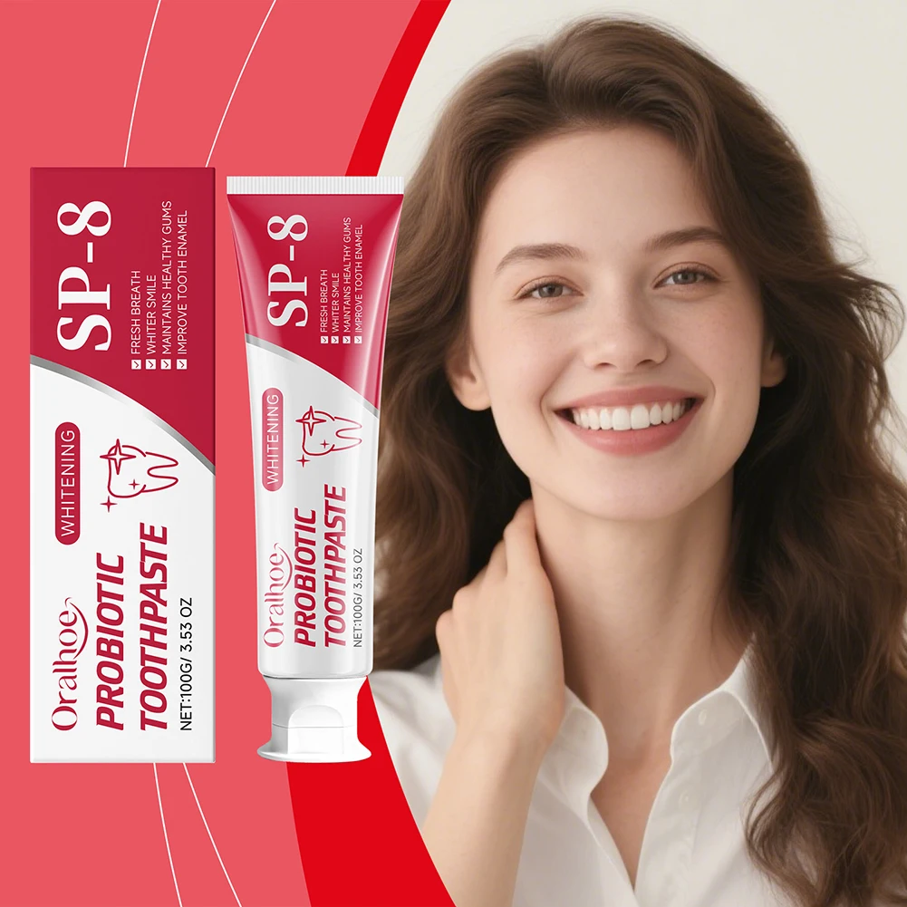 100 г зубной пасты Sp-8, чувствительная зубная паста для отбеливания зубов, эффективная зубная паста для удаления пятен для ухода за полостью рта
100 г зубной пасты Sp-8, чувствительная зубная паста для отбеливания зубов, эффективная зубная паста для удаления пятен для ухода за полостью рта