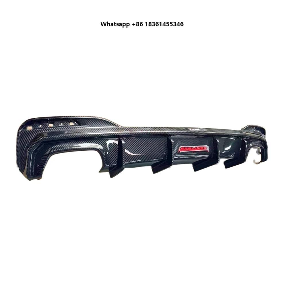 For 5 Series G30 G38 G30 G38 Dry Carbon Fiber Body Kit Rear Bumper Lip Rear Diffuser Spoiler Splitter Competition Style
For 5 Series G30 G38 G30 G38 Dry Carbon Fiber Body Kit Rear Bumper Lip Rear Diffuser Spoiler Splitter Competition Style