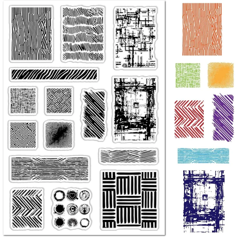 Plastic Stamps for DIY Scrapbooking Photo Album Decorative Cards Making Stamp Sheets Mixed Shapes 160x110mm
Plastic Stamps for DIY Scrapbooking Photo Album Decorative Cards Making Stamp Sheets Mixed Shapes 160x110mm