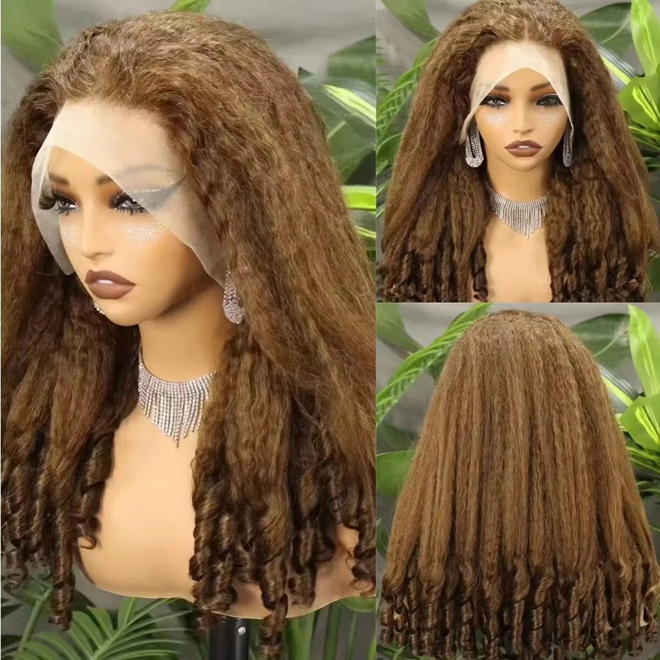 Шоколадно-коричневый Kinky Straight 13x4 HD Парики из натуральных волос на кружеве спереди 350% Плотность 20 дюймов Предварительно выщипанные человеческие волосы Парик на фронтальной части шнурка
Шоколадно-коричневый Kinky Straight 13x4 HD Парики из натуральных волос на кружеве спереди 350% Плотность 20 дюймов Предварительно выщипанные человеческие волосы Парик на фронтальной части шнурка