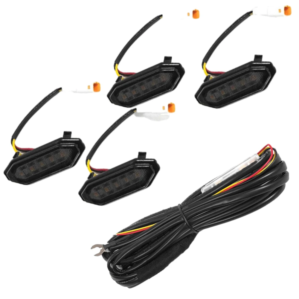 4Pcs Car Front Grille LED Signal Light Amber Light for Suzuki Jimny JB64 JB74 2019-2021 (Low Version) Grill Mount Lamp
4Pcs Car Front Grille LED Signal Light Amber Light for Suzuki Jimny JB64 JB74 2019-2021 (Low Version) Grill Mount Lamp