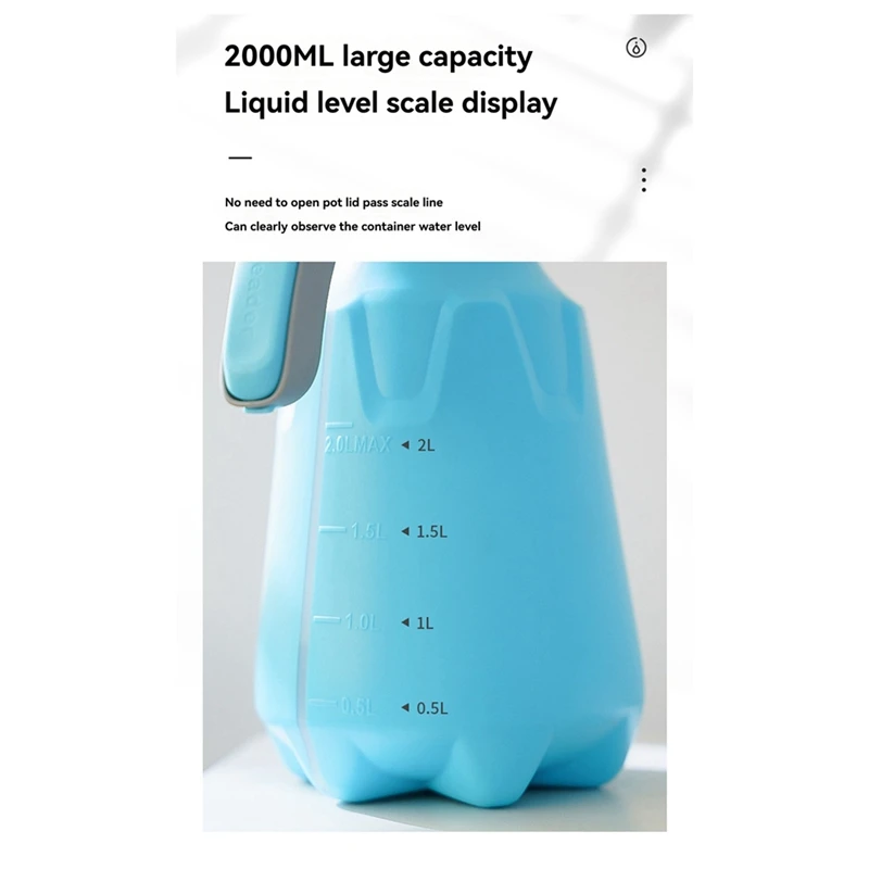 2025 New Pneumatic Sprayer 2000Ml Large Capacity Handheld Gardener For Water Flowers Disinfection Household Cleaning
2025 New Pneumatic Sprayer 2000Ml Large Capacity Handheld Gardener For Water Flowers Disinfection Household Cleaning