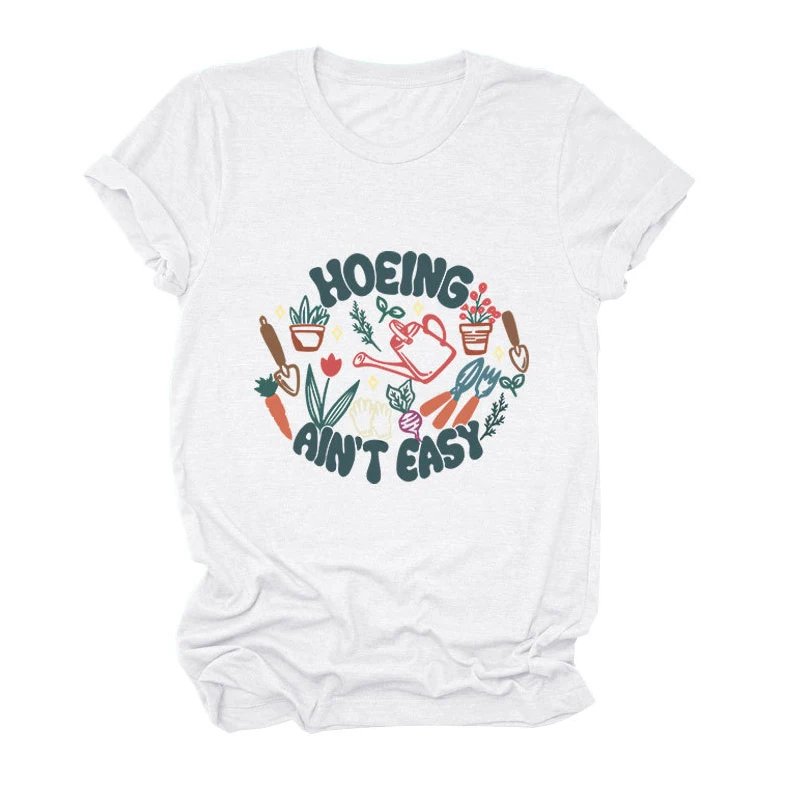 Summer day High Quality Street Shirt 95% cotton Ladies Plus-size S-XL Casual Ladies Top T-shirt
Summer day High Quality Street Shirt 95% cotton Ladies Plus-size S-XL Casual Ladies Top T-shirt