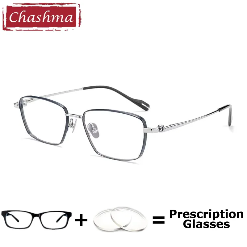 Chashma Pure Titanium Men Rectangle Eyewear Ready Prescription Glasses Full Rim Frames Spectacles 145mm Temples Eyeglasses
Chashma Pure Titanium Men Rectangle Eyewear Ready Prescription Glasses Full Rim Frames Spectacles 145mm Temples Eyeglasses