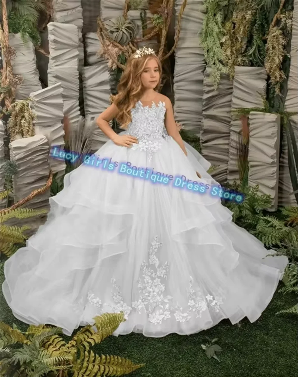 Gorgeous Flower Girl Dress Tulle Fluffy with Exquisite Lace Appliques for Wedding Ball Dresses Kids Birthday Party Evening Gowns
Gorgeous Flower Girl Dress Tulle Fluffy with Exquisite Lace Appliques for Wedding Ball Dresses Kids Birthday Party Evening Gowns