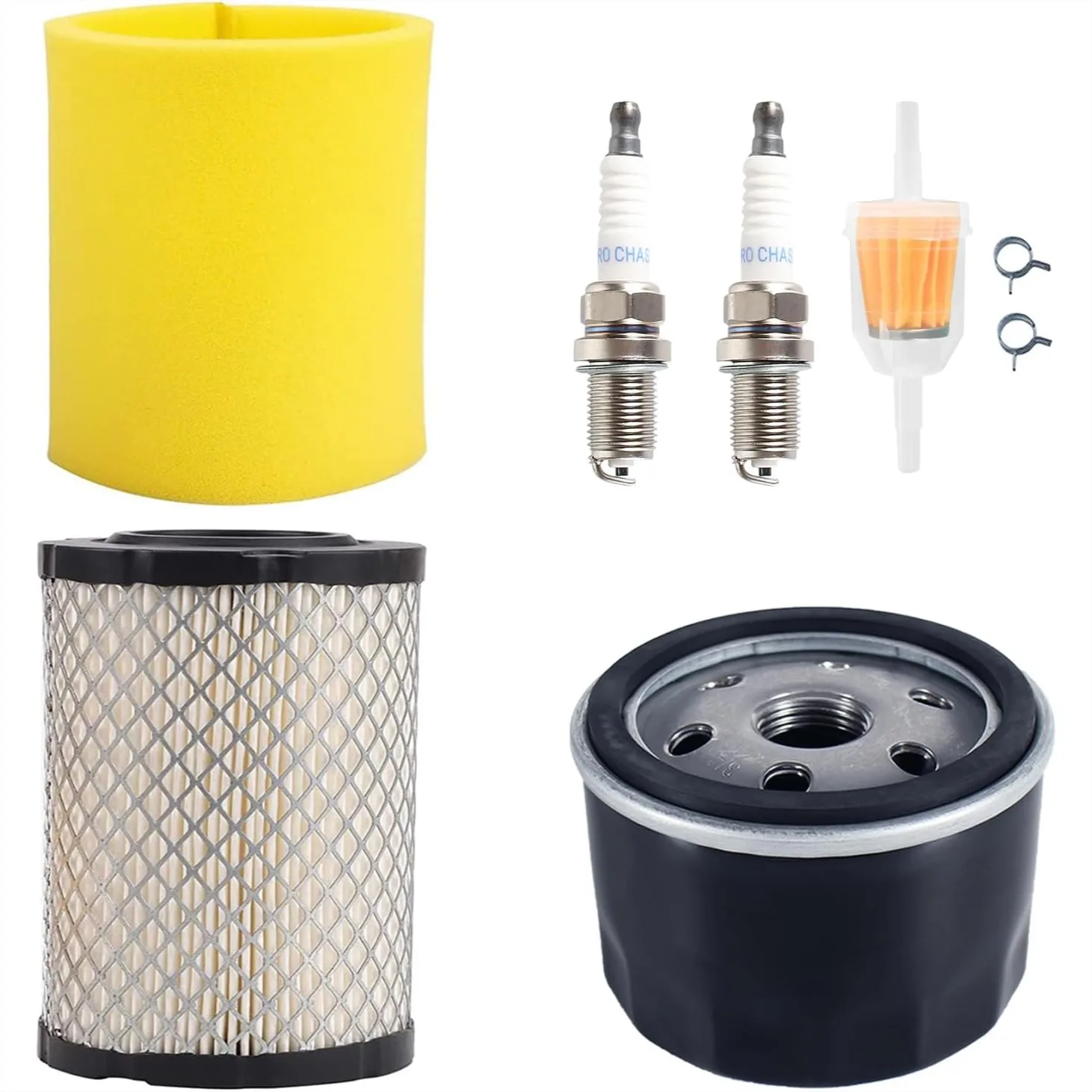 Air Filter Oil Filter Tune Up Kit for John Deere Z335E Z355E Z345M Z355R Z345R Z225 E120 Z235 Z335 Z345 Z355 LT150 Mower 46''
Air Filter Oil Filter Tune Up Kit for John Deere Z335E Z355E Z345M Z355R Z345R Z225 E120 Z235 Z335 Z345 Z355 LT150 Mower 46''