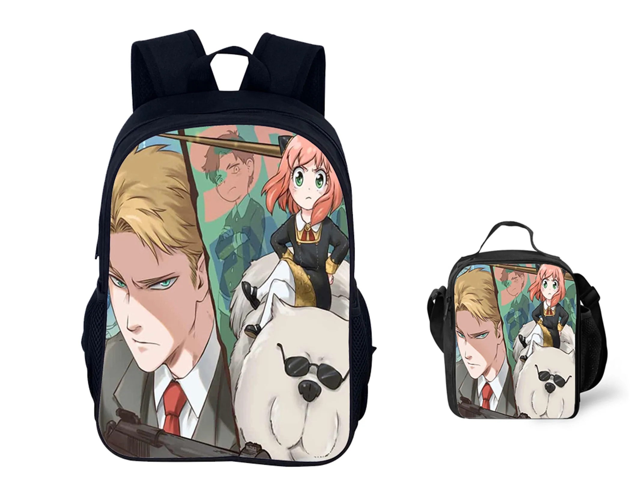 SPY×FAMILY Child Back to School Backpack 2Pcs Set-Big Ruckpack and Picnic Bag,Cartoon Bookbag for Kids
SPY×FAMILY Child Back to School Backpack 2Pcs Set-Big Ruckpack and Picnic Bag,Cartoon Bookbag for Kids