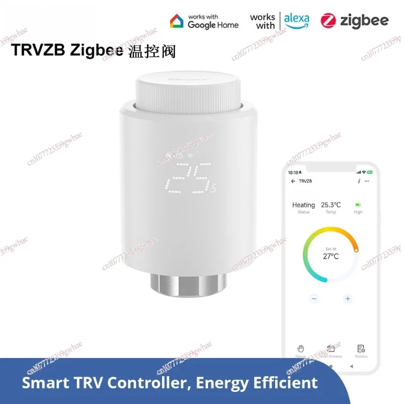 Клапан контроля температуры Интеллектуальное отопление Антифриз Alexa ZHA Zigbee2MQTT
Клапан контроля температуры Интеллектуальное отопление Антифриз Alexa ZHA Zigbee2MQTT