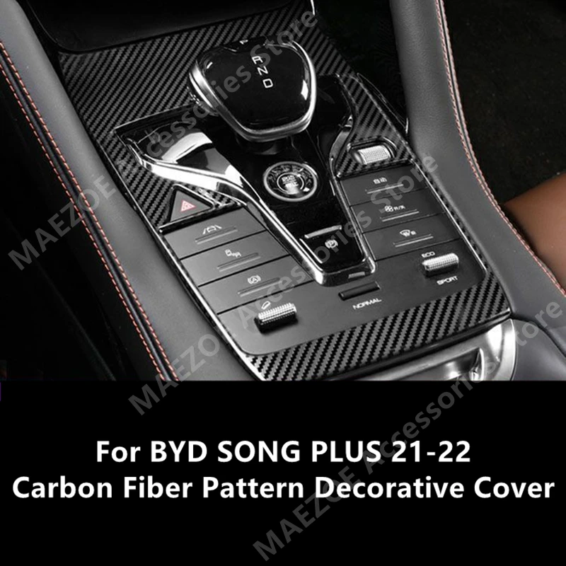 For BYD SONG PLUS 21-22 Carbon Fiber Pattern Decorative Cover,Car Interior Decoration Protection Modification Accessories Refit
For BYD SONG PLUS 21-22 Carbon Fiber Pattern Decorative Cover,Car Interior Decoration Protection Modification Accessories Refit