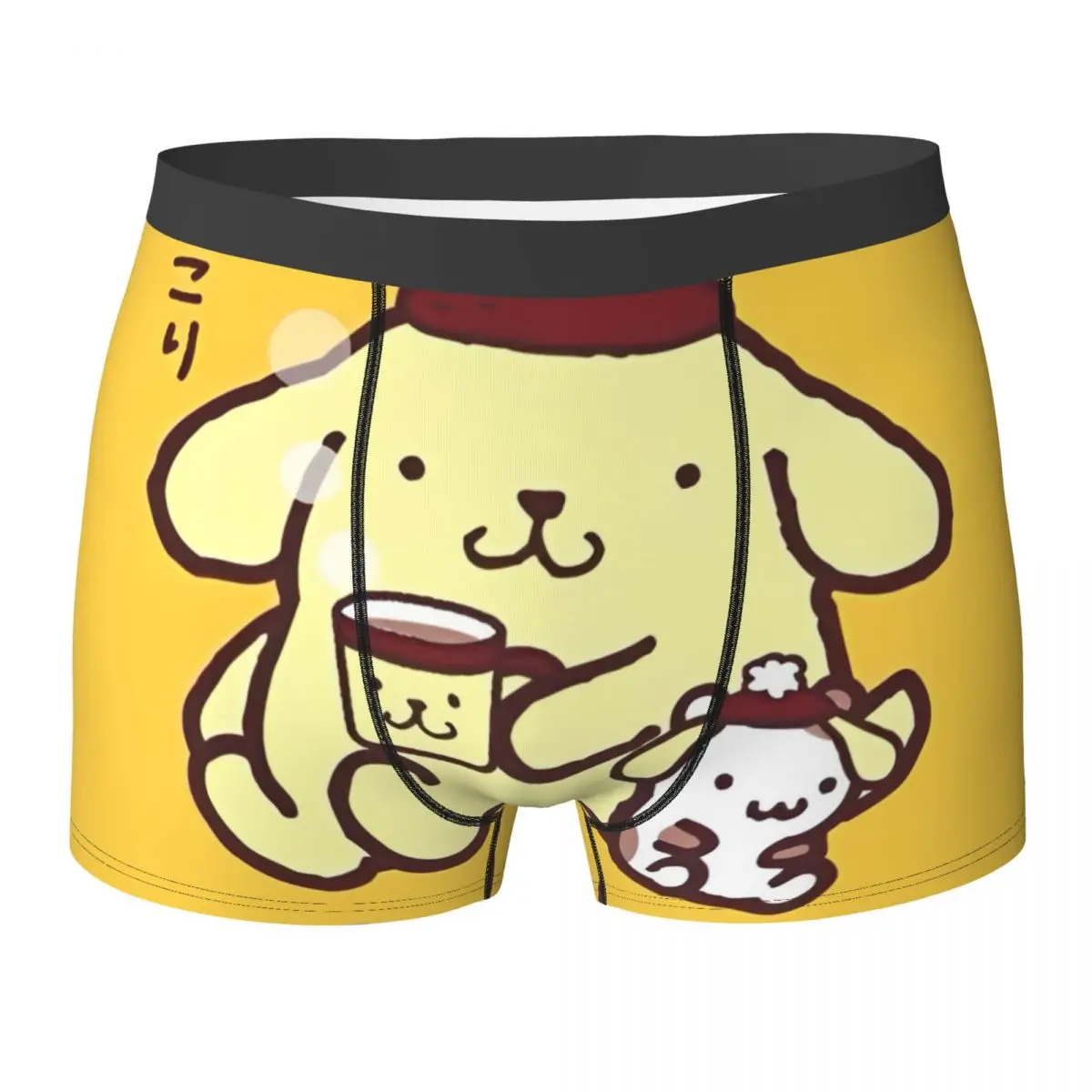 Pom Pom Purin мультяшное нижнее белье с принтом, мужские трусы высокого качества, удобные шорты, трусы, подарок на день рождения
Pom Pom Purin мультяшное нижнее белье с принтом, мужские трусы высокого качества, удобные шорты, трусы, подарок на день рождения
