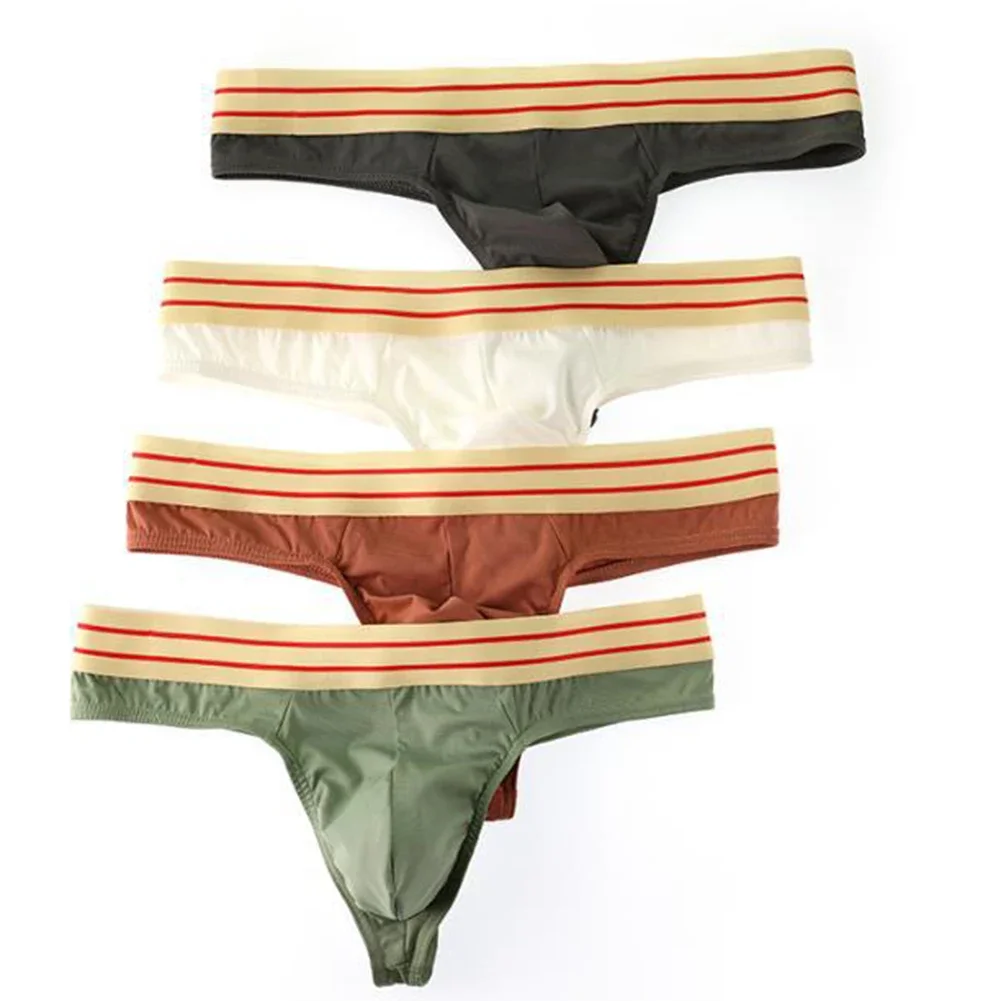 Mens T-Back Low Waist Lingerie Sexy Comfortable Panties Breathable Underwear Simple Elastic G-string Thongs Pouch Underpants
Mens T-Back Low Waist Lingerie Sexy Comfortable Panties Breathable Underwear Simple Elastic G-string Thongs Pouch Underpants
