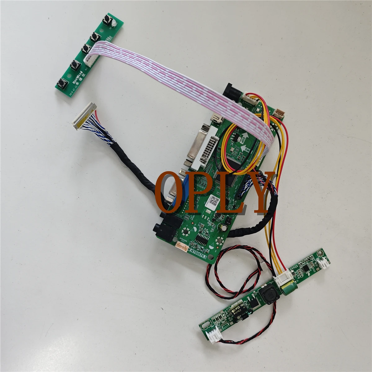 Kit For M270HGE-L30/L20 M270HGE 27" LVDS LED 1920x1080 VGA M.NT68676 Controller board HDMI-compatible screen monitor Display DIY
Kit For M270HGE-L30/L20 M270HGE 27" LVDS LED 1920x1080 VGA M.NT68676 Controller board HDMI-compatible screen monitor Display DIY