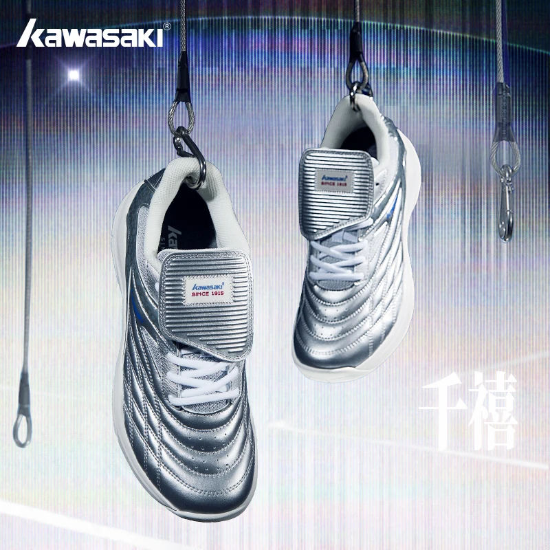 Kawasaki Badminton Shoes K1B50-C32014 Women's and Men's Professional Training Anti slip Durable Shock Absorbing Sports Shoes
Kawasaki Badminton Shoes K1B50-C32014 Women's and Men's Professional Training Anti slip Durable Shock Absorbing Sports Shoes