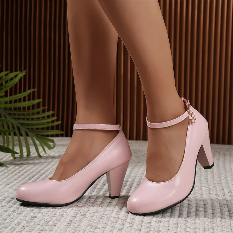YQBTDL Crystal Queen White Princess's Shoes Bride 2025 Party Round Head Shallow Mouth Buckle Thick High Heel Pumps 12 14 16 18
YQBTDL Crystal Queen White Princess's Shoes Bride 2025 Party Round Head Shallow Mouth Buckle Thick High Heel Pumps 12 14 16 18
