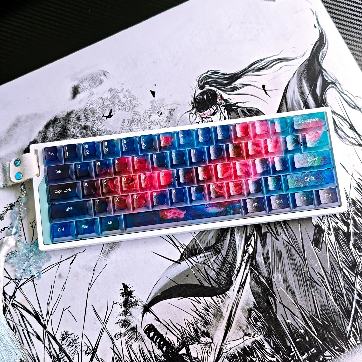 PC Material Keycaps 120 Keys Rose Elegy 2.0 Blue Red Translucent PV Cherry Height for Mechanical Keyboard AULA F75 Ajazz Game
PC Material Keycaps 120 Keys Rose Elegy 2.0 Blue Red Translucent PV Cherry Height for Mechanical Keyboard AULA F75 Ajazz Game