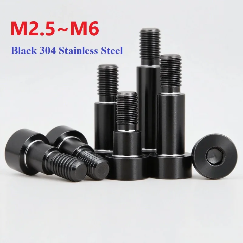 M2.5 M3 M4 M5 M6 -Black 304 Stainless Steel Hex Hexagon Socket Cap Head Roller Bearing Shoulder Screw Allen Bolt
M2.5 M3 M4 M5 M6 -Black 304 Stainless Steel Hex Hexagon Socket Cap Head Roller Bearing Shoulder Screw Allen Bolt