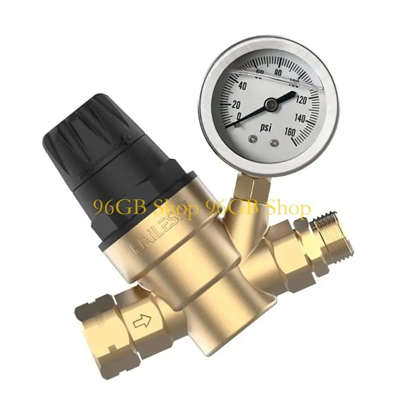96GB Professional DN20 3/4Inch Brass RVs Water Pressure Regulator Valves With Gauges
96GB Professional DN20 3/4Inch Brass RVs Water Pressure Regulator Valves With Gauges