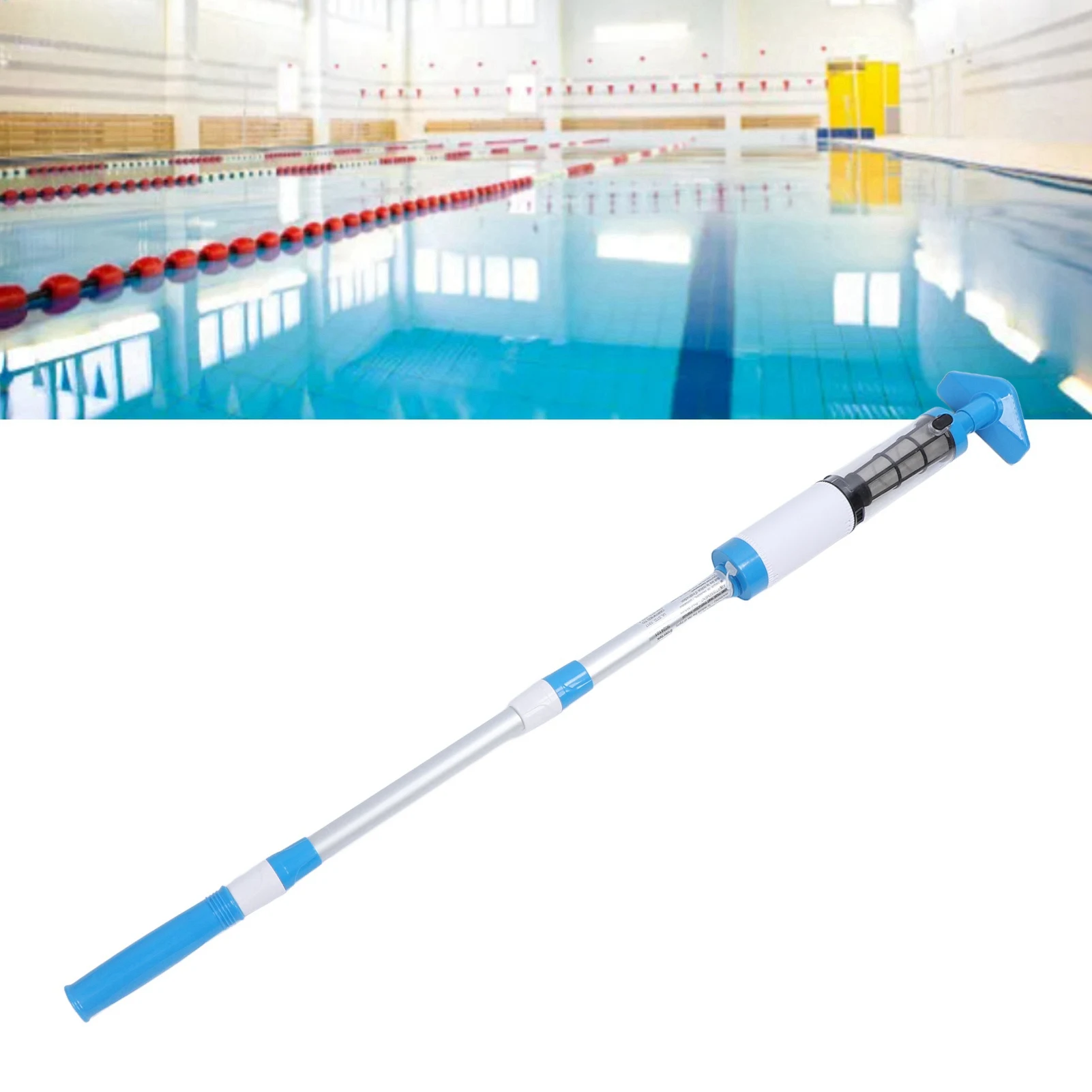 ZK50 3 in 1 Handheld Pool Vacuum Cordless Rechargeable IPX7 Water Proof 1.5h Run Time Hot Tub Vacuum Cleaner with 3 Replace Head
ZK50 3 in 1 Handheld Pool Vacuum Cordless Rechargeable IPX7 Water Proof 1.5h Run Time Hot Tub Vacuum Cleaner with 3 Replace Head
