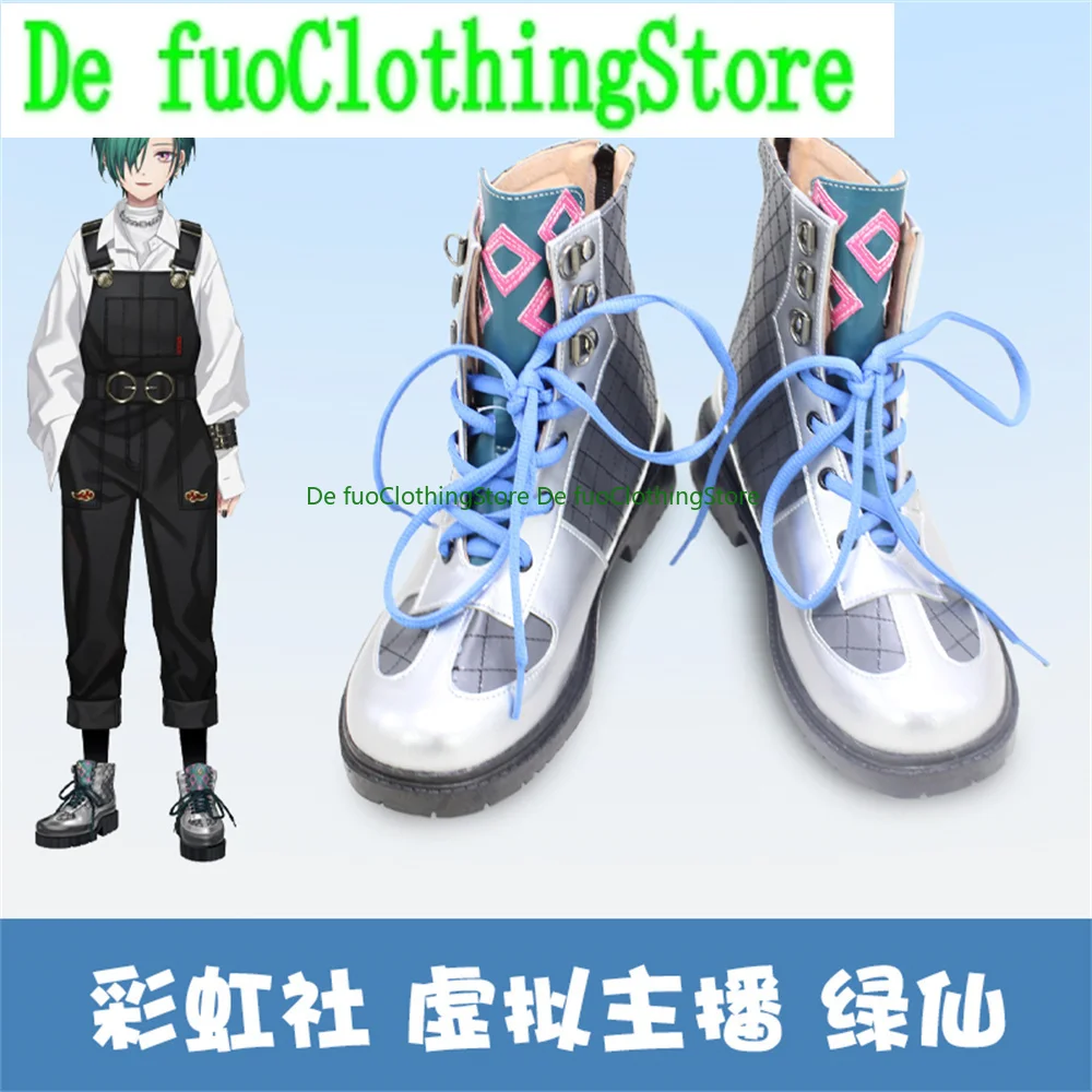Виртуальный YouTuber vtuber hololive Ryuu Shen Обувь для косплея Сапоги Хэллоуин Рождество DefuClothing Магазин обуви
Виртуальный YouTuber vtuber hololive Ryuu Shen Обувь для косплея Сапоги Хэллоуин Рождество DefuClothing Магазин обуви