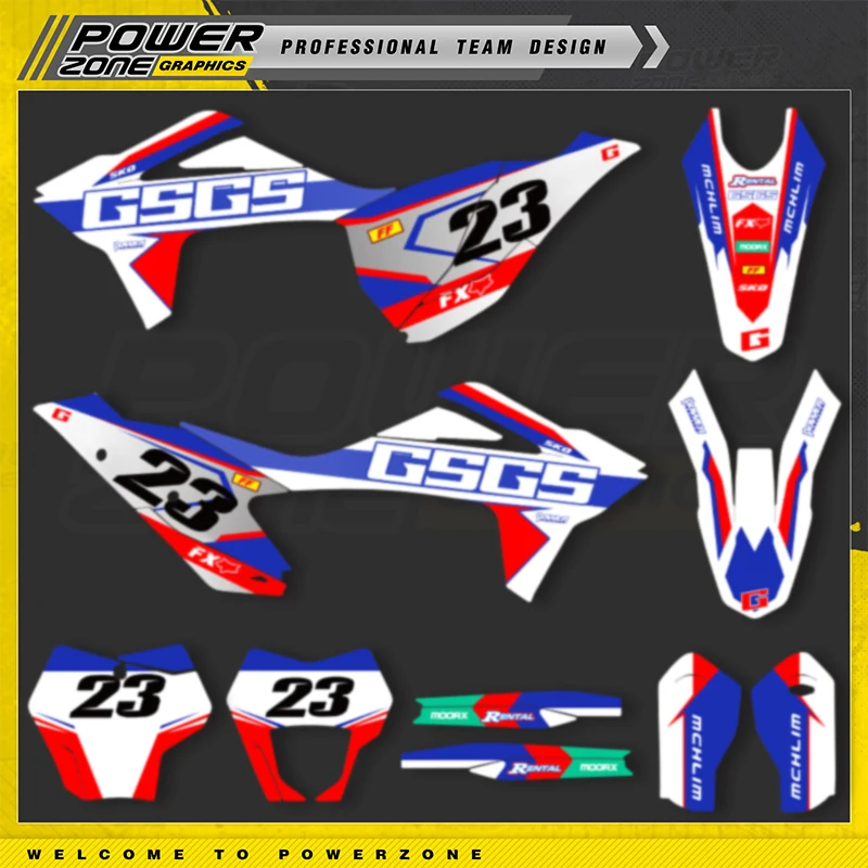Графика обтекателя мотоцикла PowerZone для GASGAS EC MC 2021 2022 2023 200 250 300 350 400 CCFgrounds, наклейки, комплект наклеек 10
Графика обтекателя мотоцикла PowerZone для GASGAS EC MC 2021 2022 2023 200 250 300 350 400 CCFgrounds, наклейки, комплект наклеек 10
