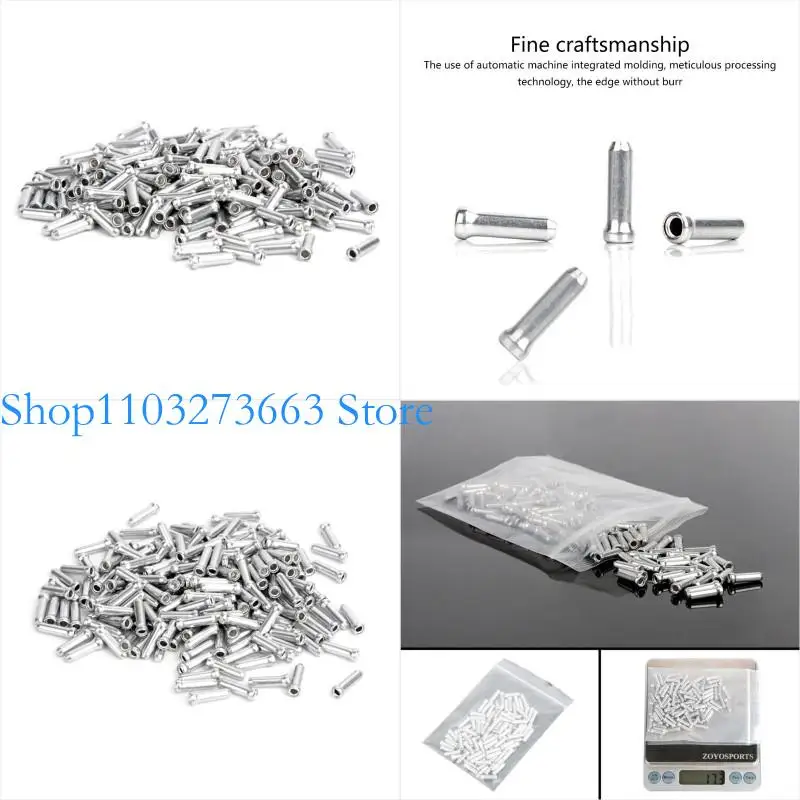R6FE 100 Pcs Aluminum Alloy Brake End Cover Brake Cable End Tip Bike Cable End Caps
R6FE 100 Pcs Aluminum Alloy Brake End Cover Brake Cable End Tip Bike Cable End Caps