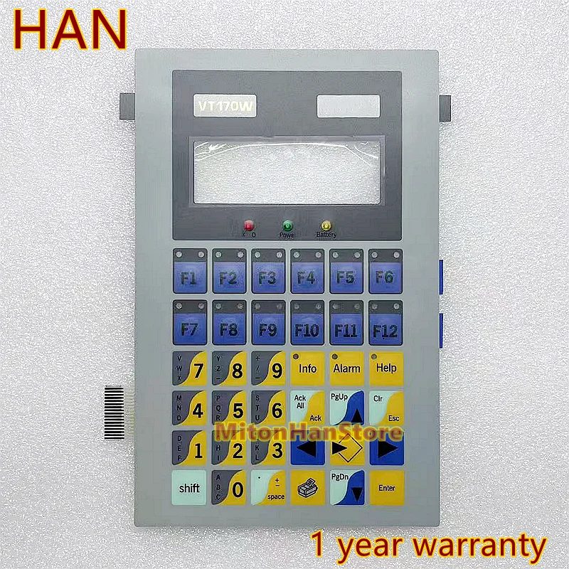 Пленка для мембранной клавиатуры VT170W VT170WA0000 для клавиатуры VT170WA0000 VT170W 
Пленка для мембранной клавиатуры VT170W VT170WA0000 для клавиатуры VT170WA0000 VT170W