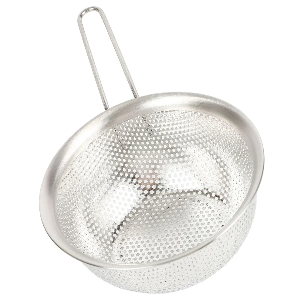 Stainless Steel 15CM Fine Mesh Rice Vegetable Draining Basket Strainer Colander Kitchen Accessory Handle Silver 201
Stainless Steel 15CM Fine Mesh Rice Vegetable Draining Basket Strainer Colander Kitchen Accessory Handle Silver 201