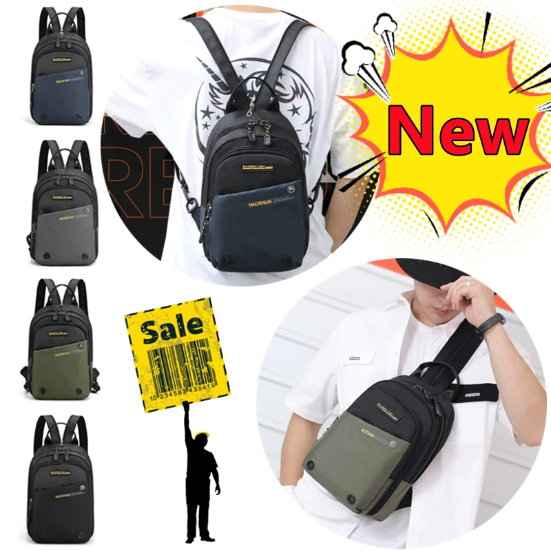New Multifunction Men's Chest Bag Backpack Fashion Messenger Handbags Waterproof Crossbody Phone Pocket Shoulder Sling Male Bags
New Multifunction Men's Chest Bag Backpack Fashion Messenger Handbags Waterproof Crossbody Phone Pocket Shoulder Sling Male Bags