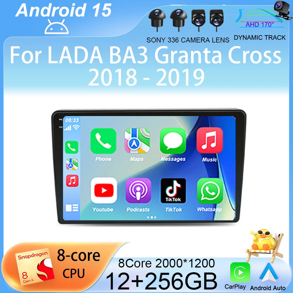 Android 15 Carplay Auto Car Radio For LADA BA3 Granta Cross 2018 2019 GPS Navigation Multimedia Video Player Stereo 2 Din DVD BT
Android 15 Carplay Auto Car Radio For LADA BA3 Granta Cross 2018 2019 GPS Navigation Multimedia Video Player Stereo 2 Din DVD BT