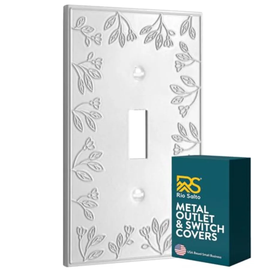 Toggle Light Switch Cover Plate Flip Switch Plate Outlet Covers Wall Plates 1 Gang Floral Wall Plate Metal — Floral Collection,
Toggle Light Switch Cover Plate Flip Switch Plate Outlet Covers Wall Plates 1 Gang Floral Wall Plate Metal — Floral Collection,